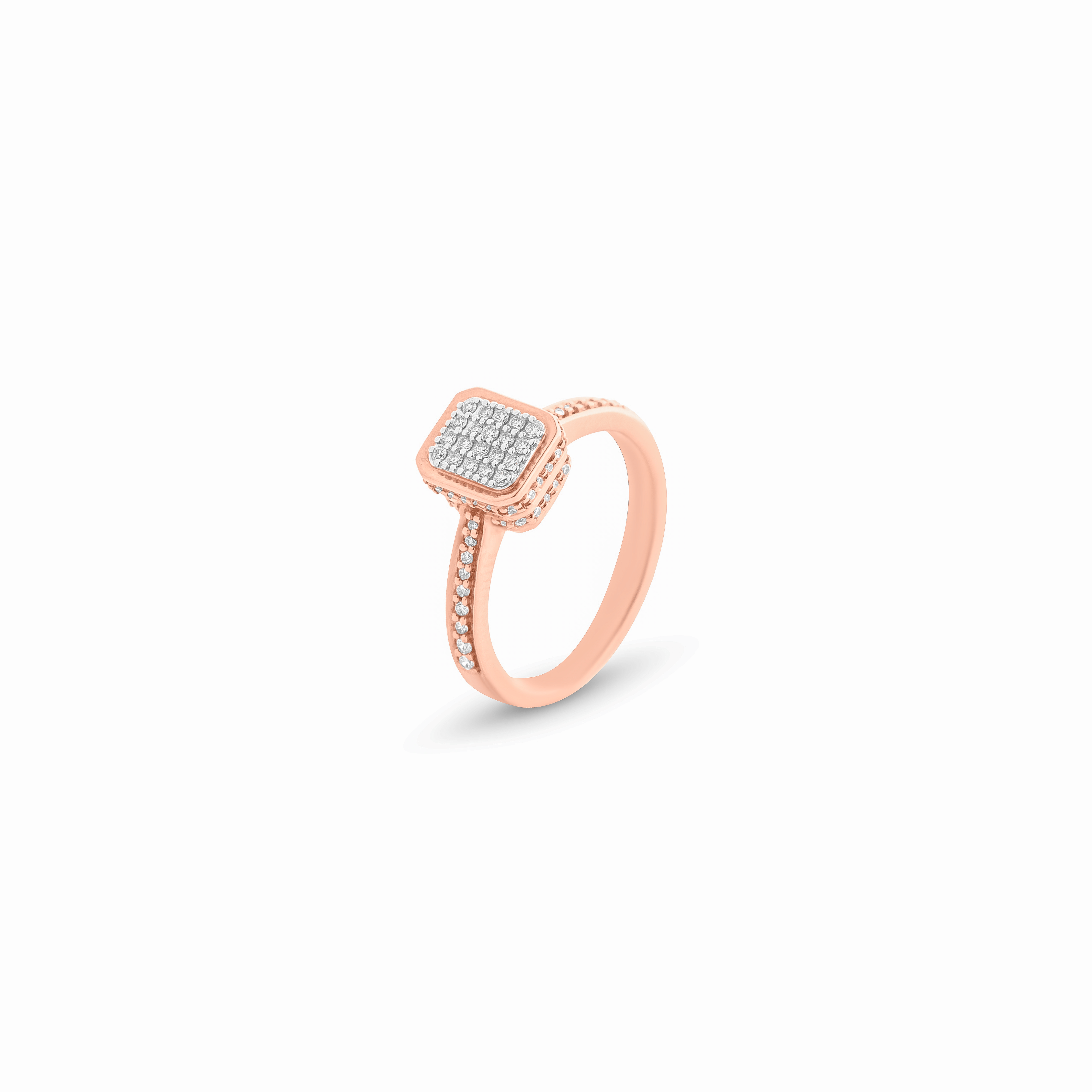 Cluster Diamond Ring