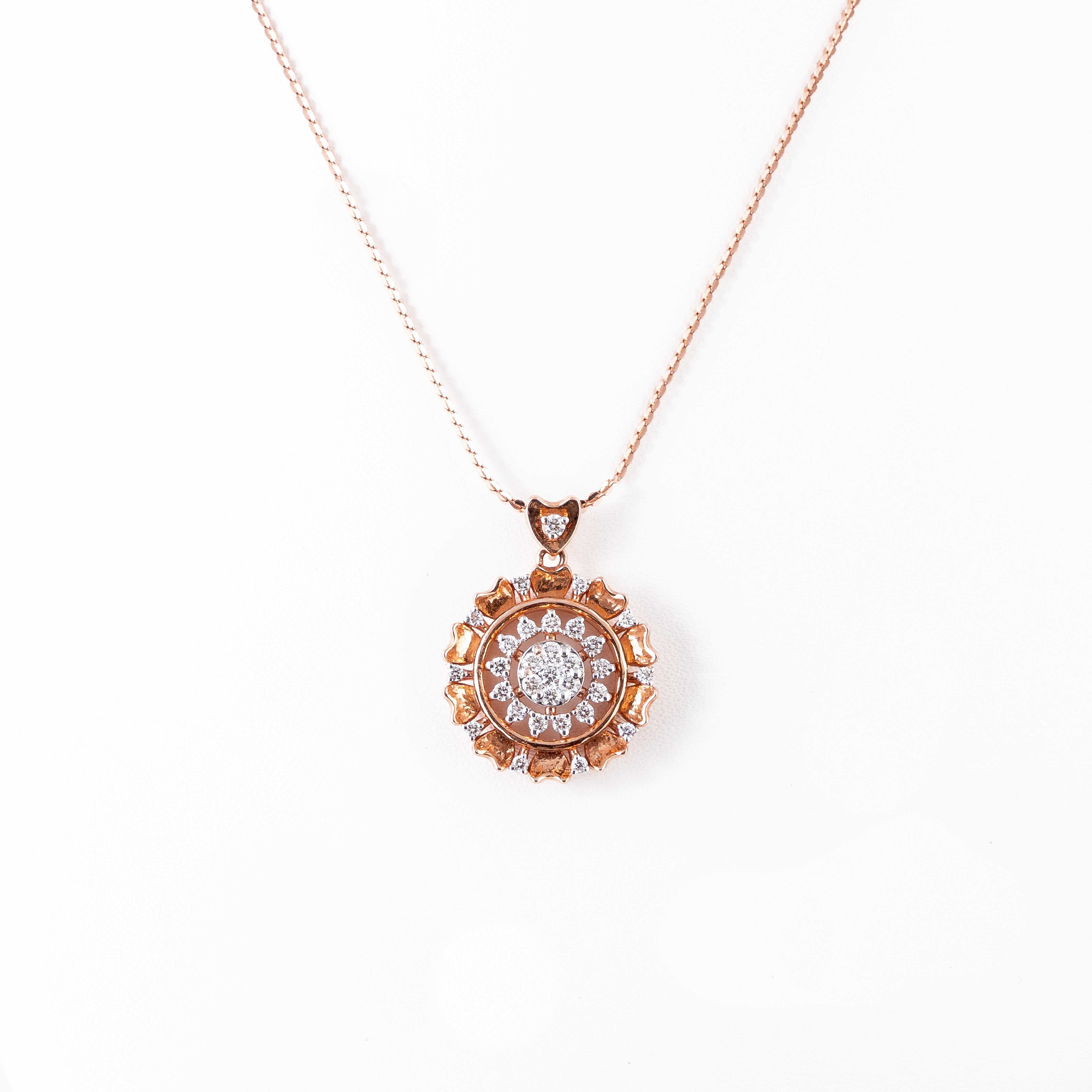 Rose Diamond Pendant
