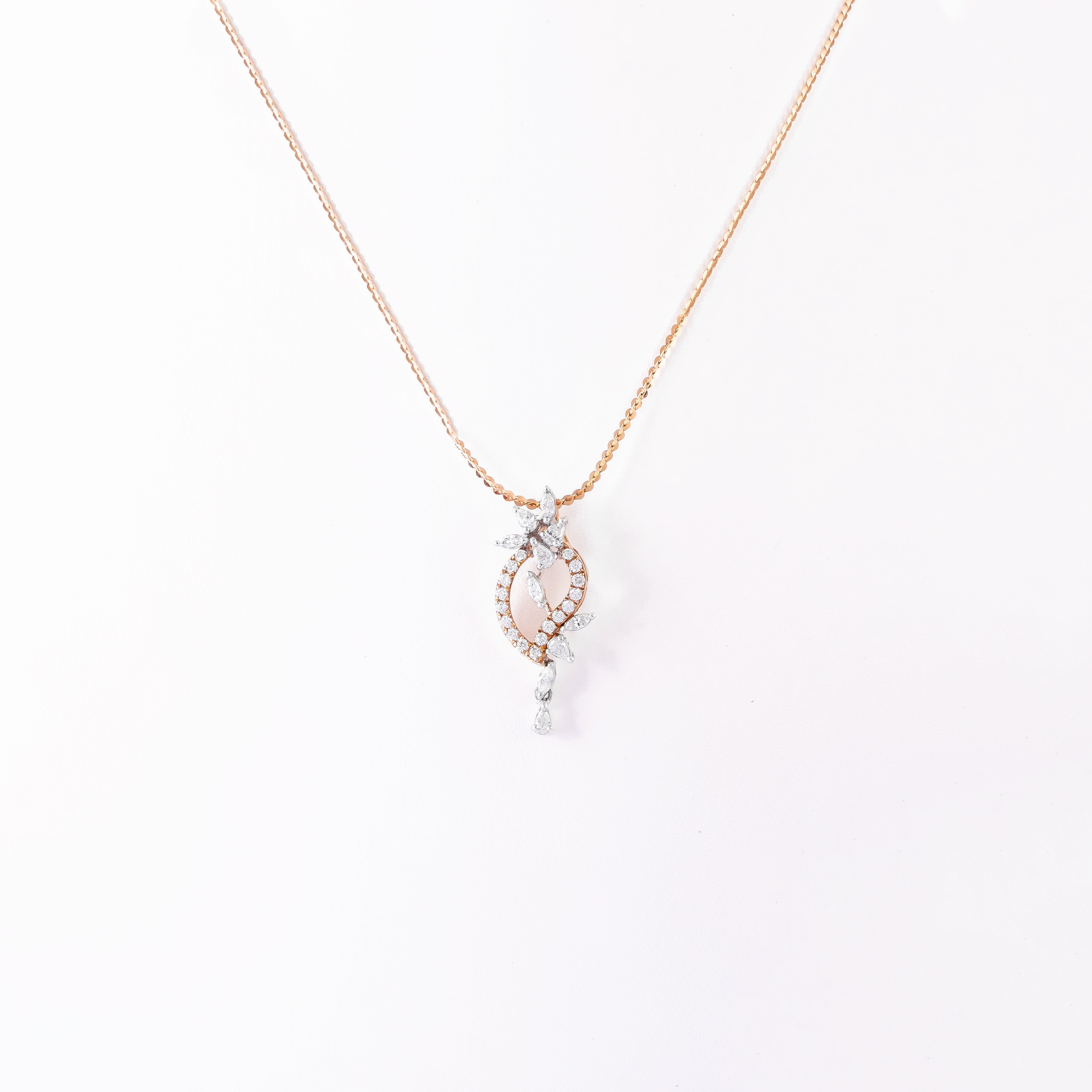 Delicate Diamond Pendant