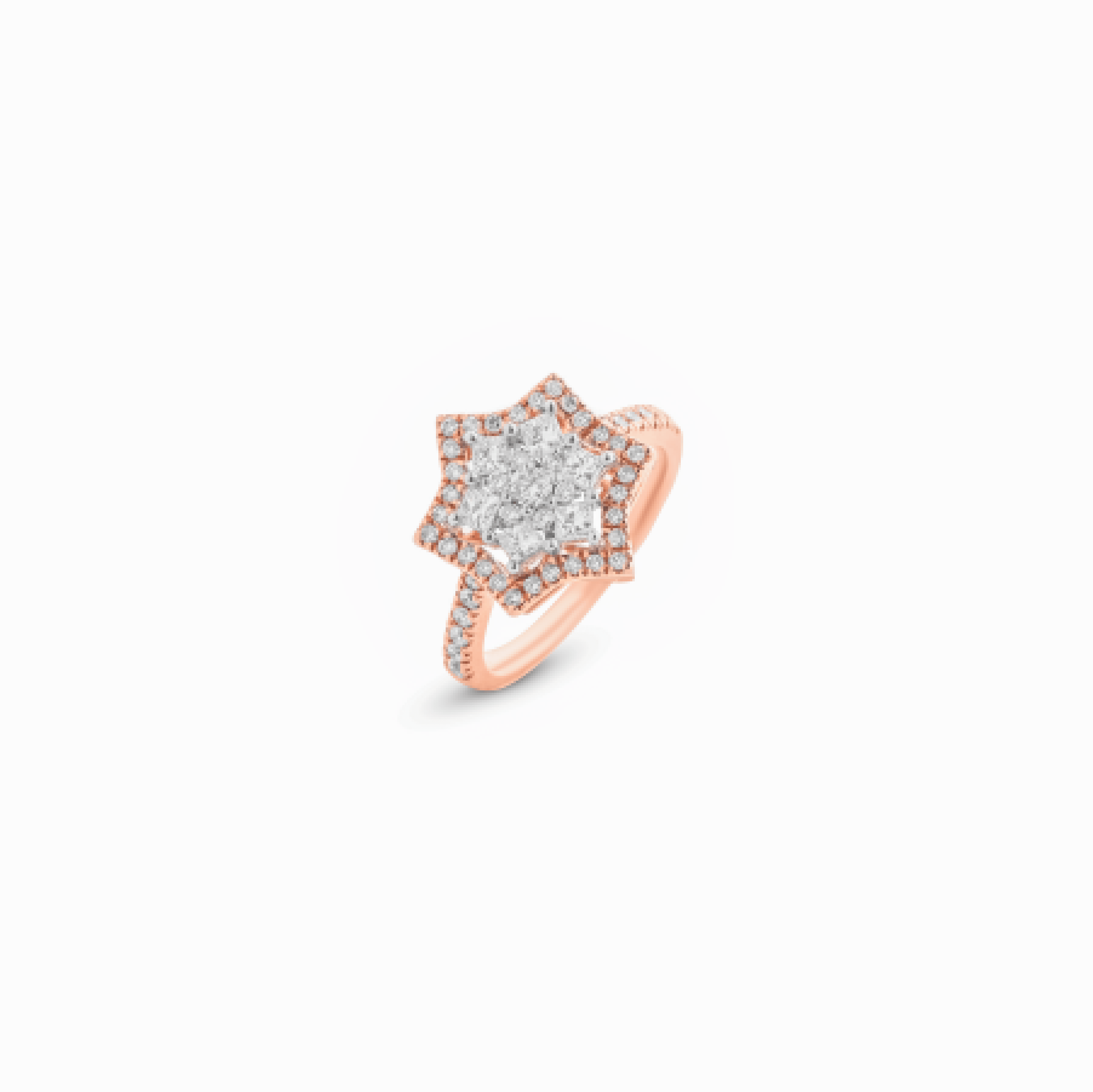 Snow flake Diamond Ring