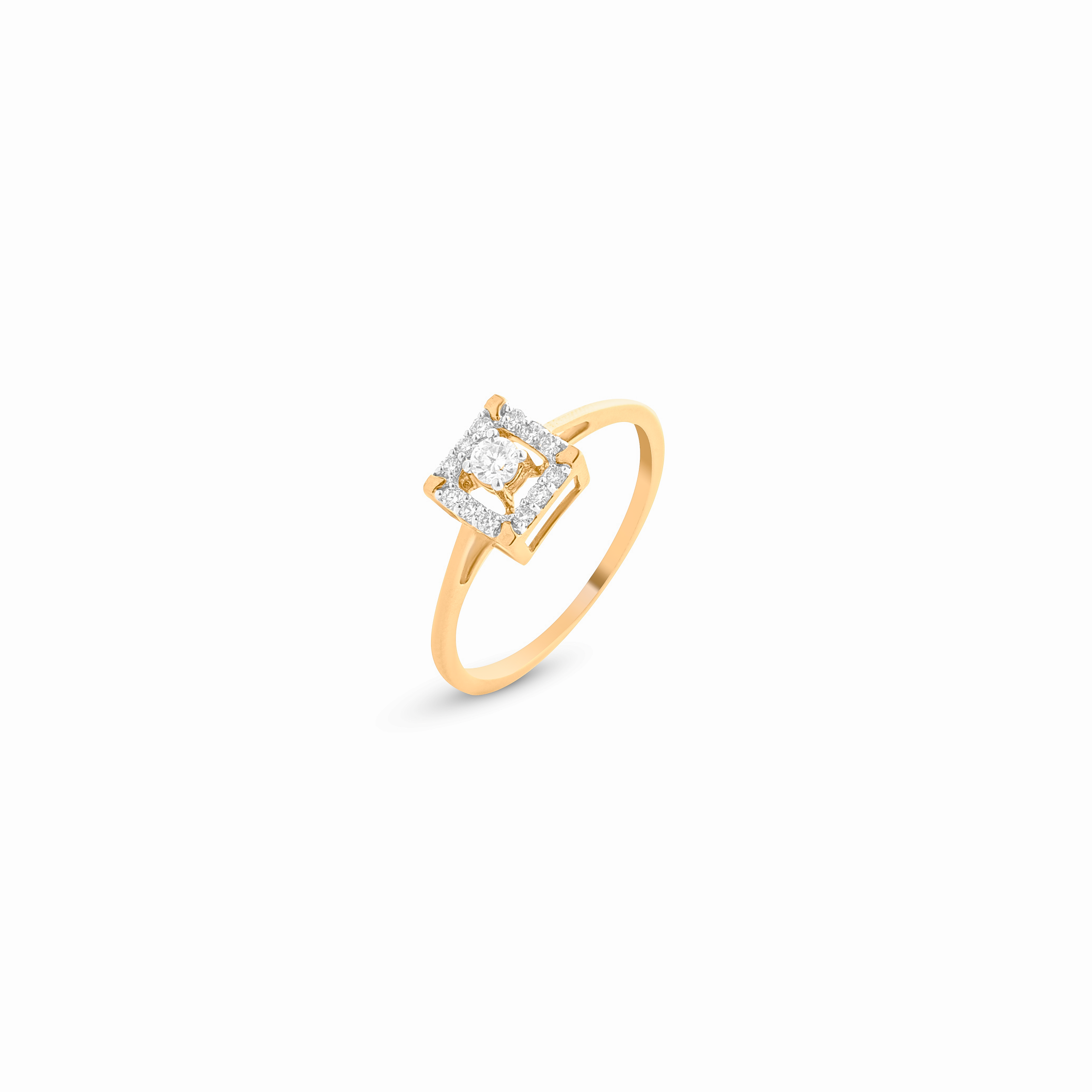 Square Shaped Diamond Ring 