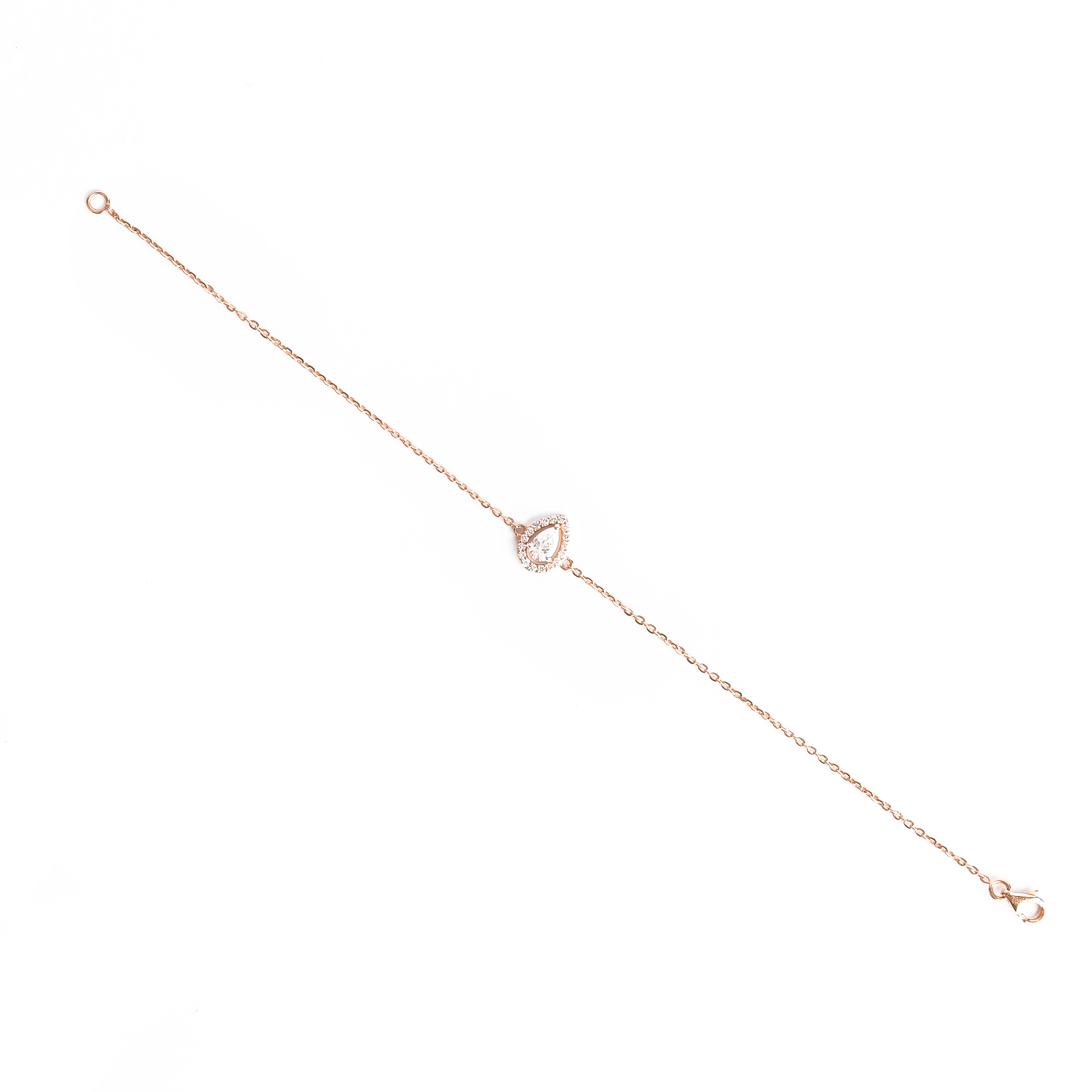 Pear Diamond Bracelet