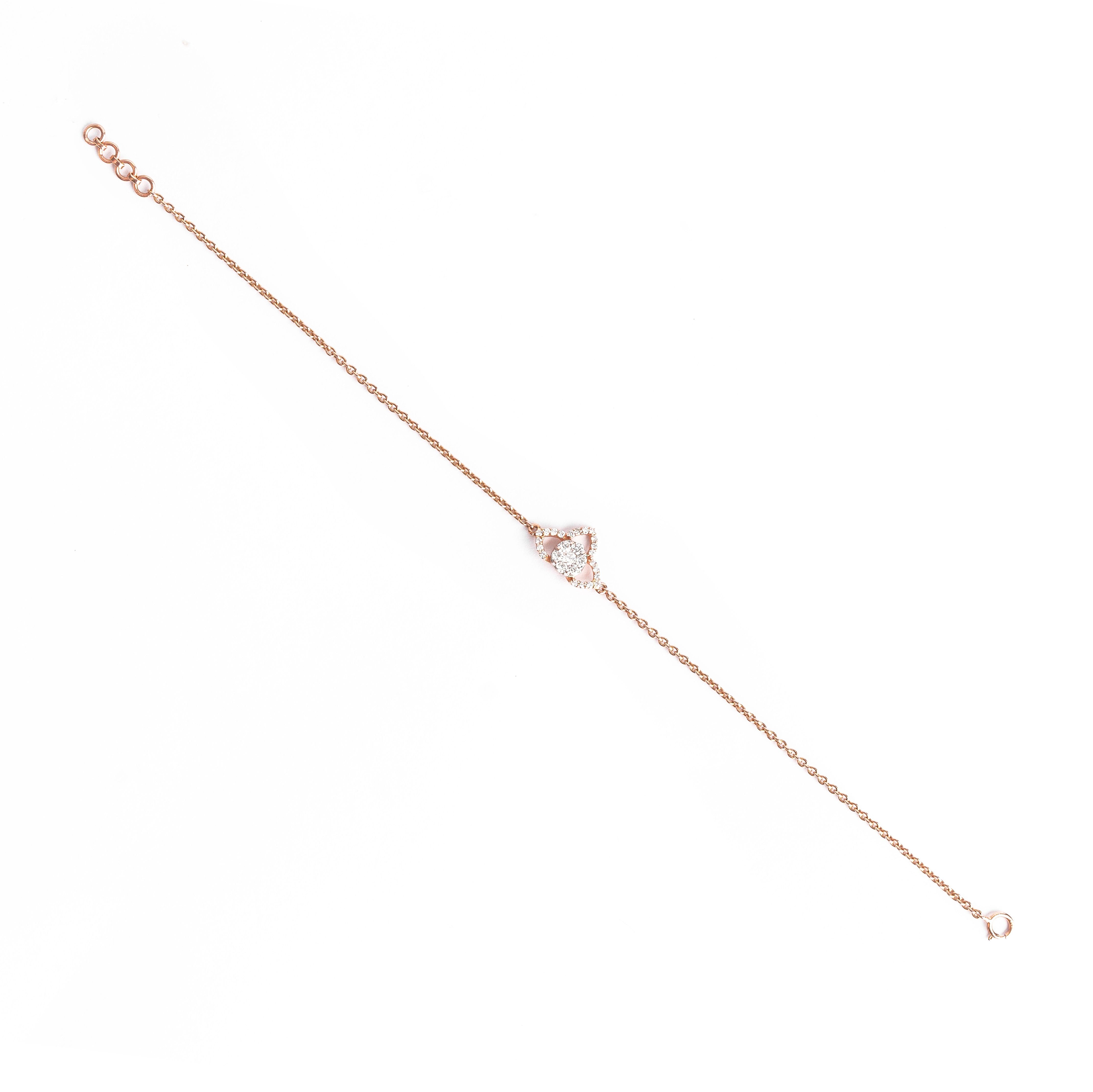 Diamond Petals Bracelet