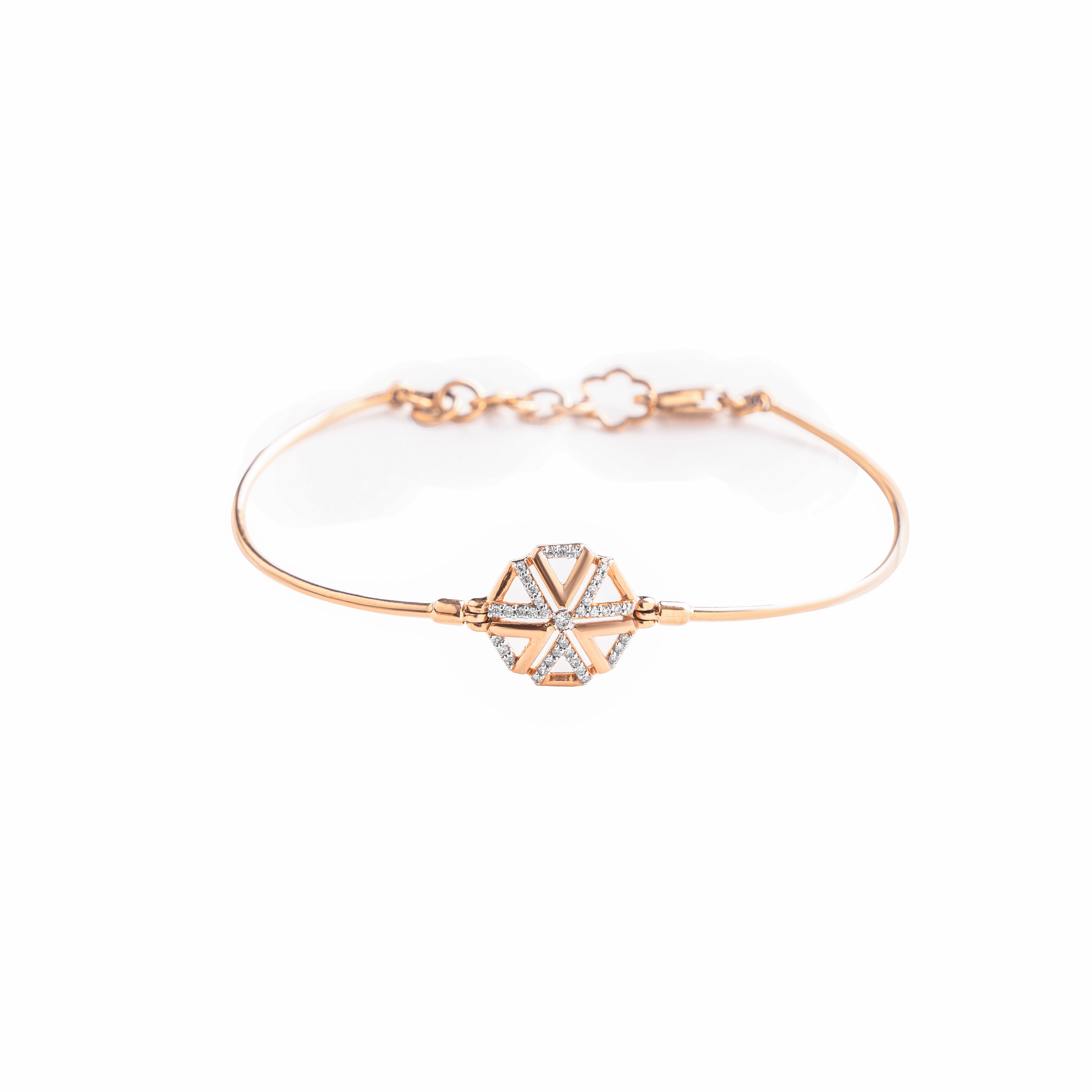 Diamond triangles Bracelet