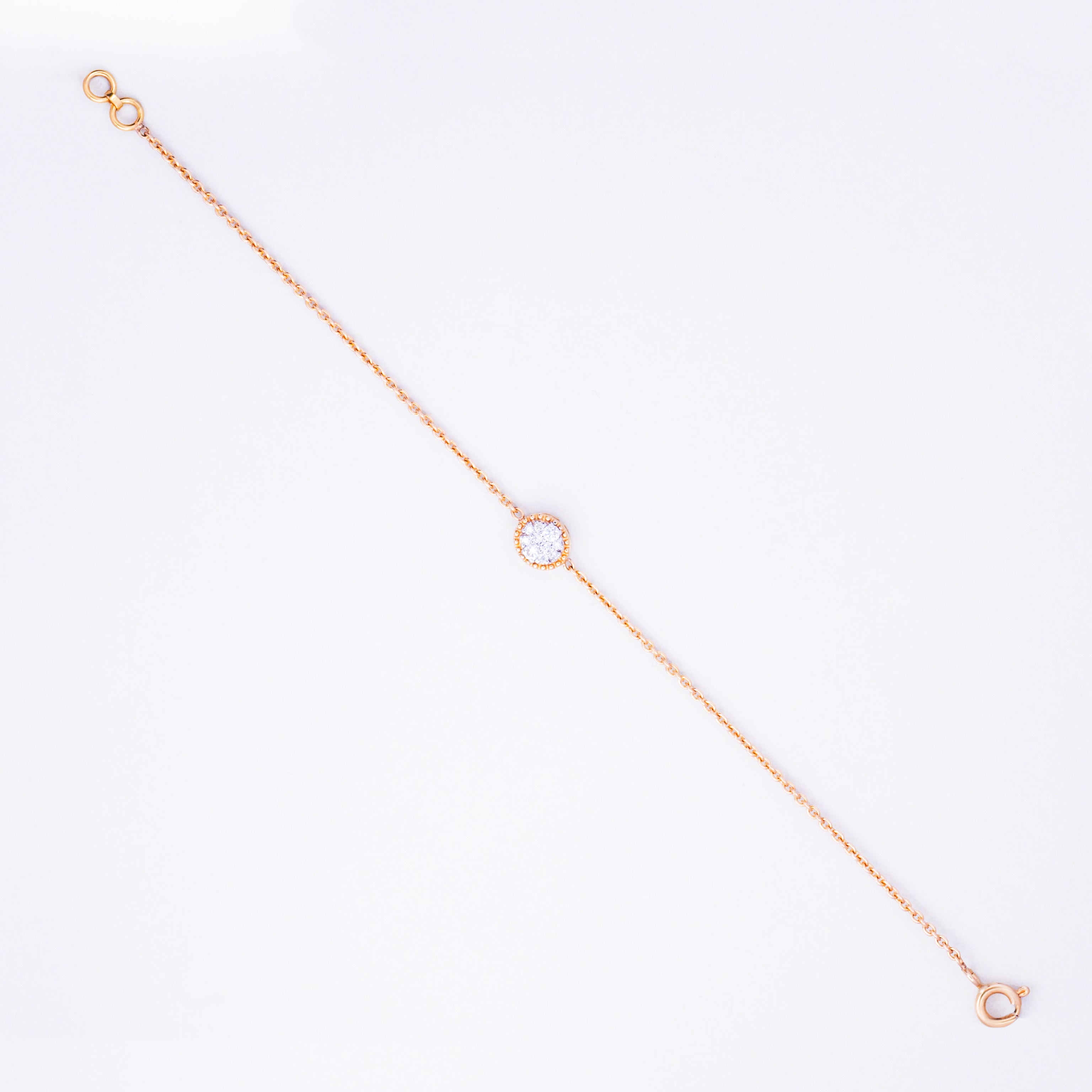 Oval Diamond Bracelet