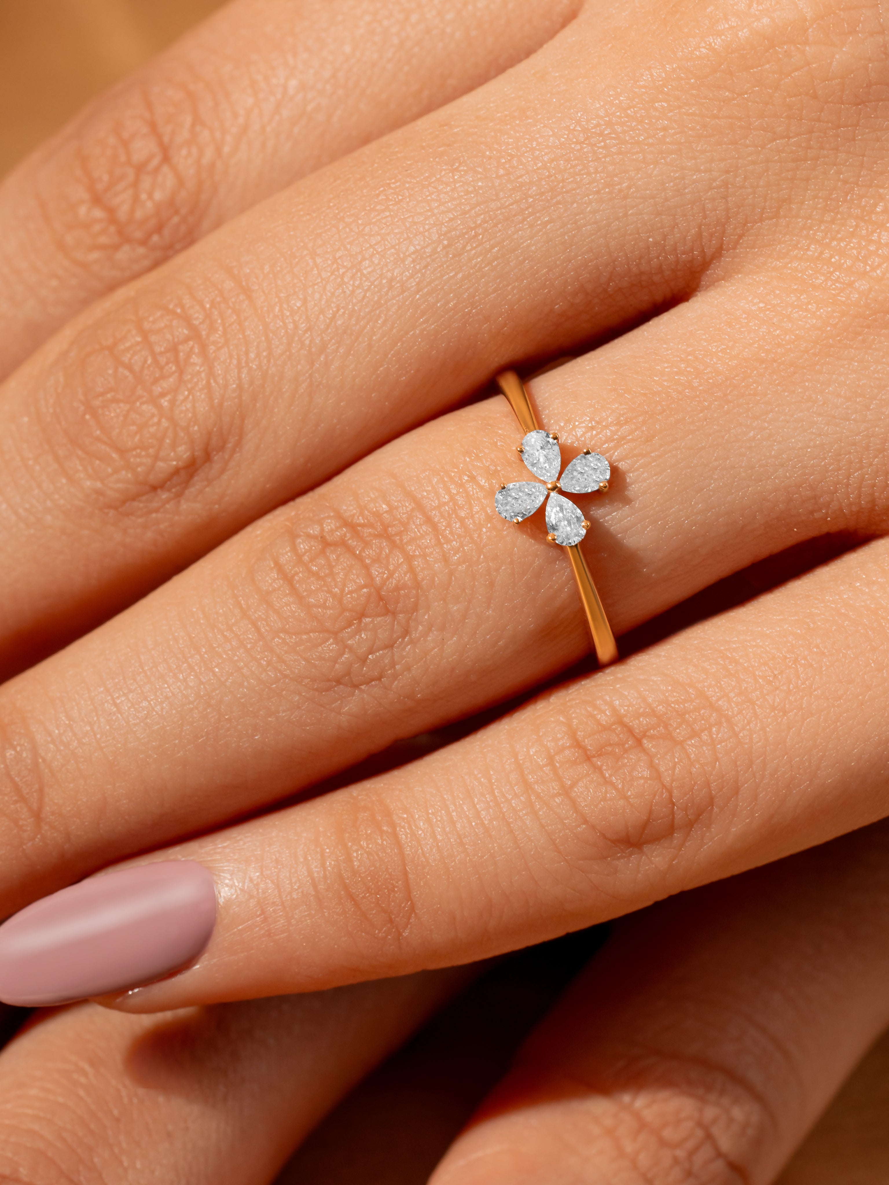 Delicate Flower Ring