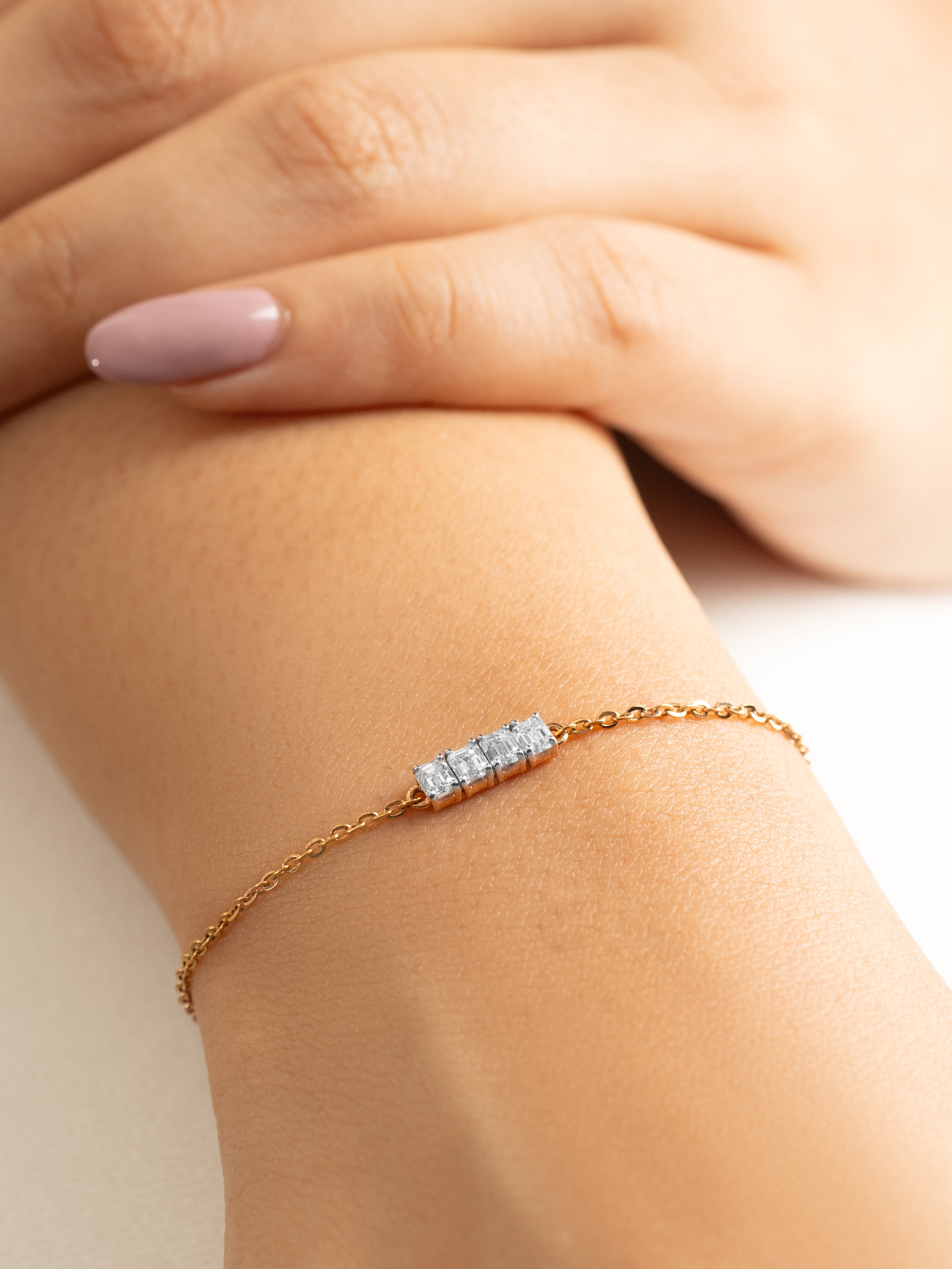 Emerald Diamond Bracelet