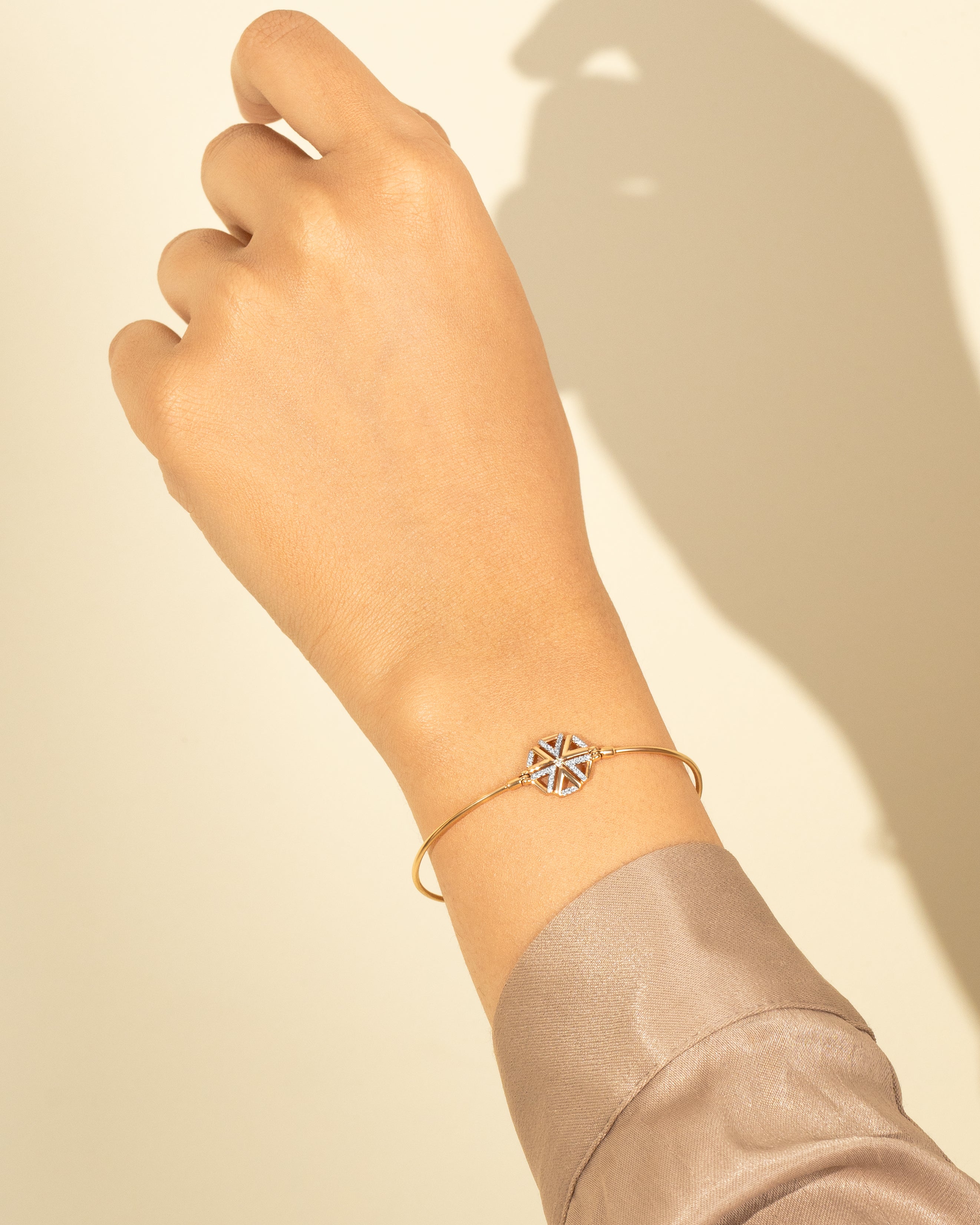Diamond triangles Bracelet